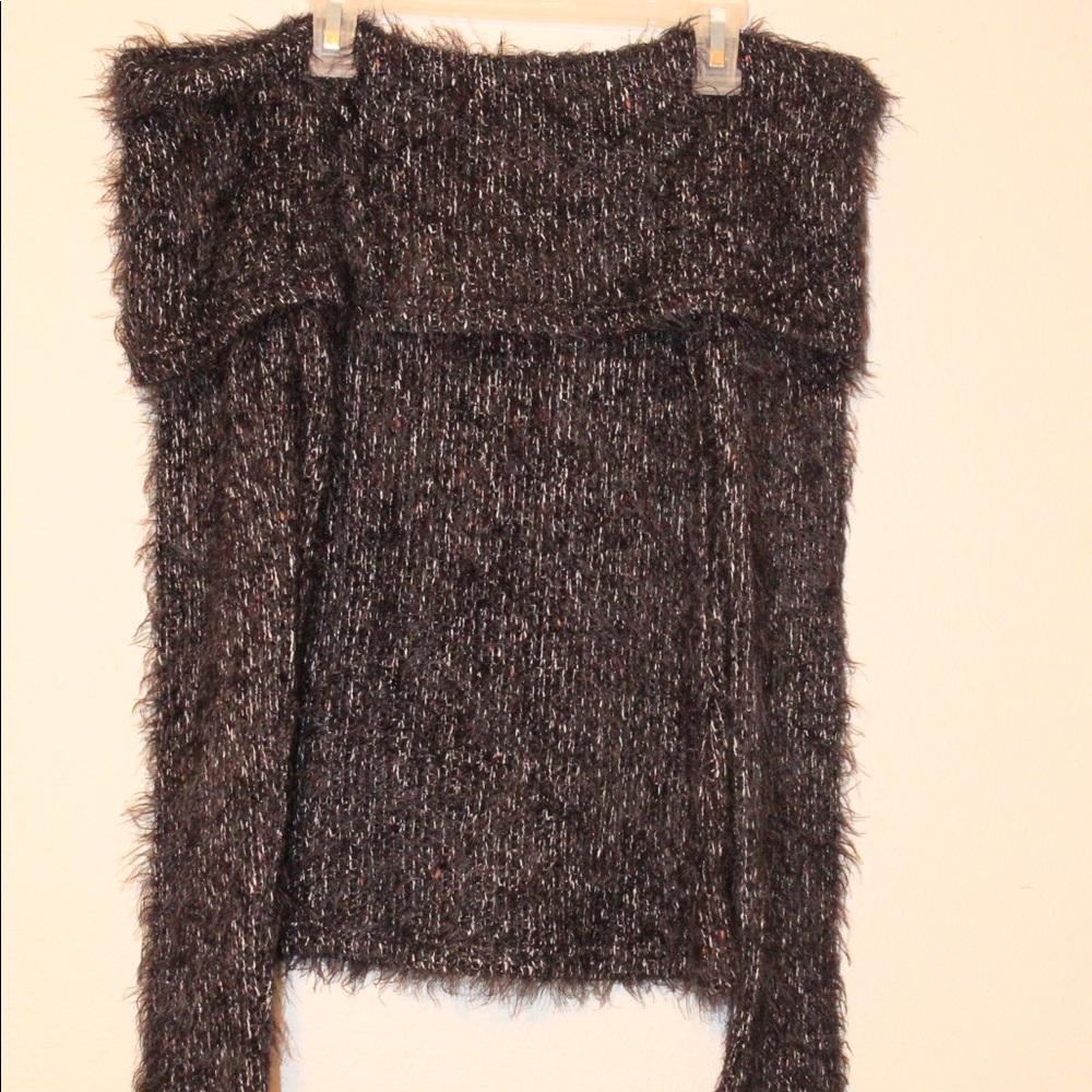 off the shoulder sweater